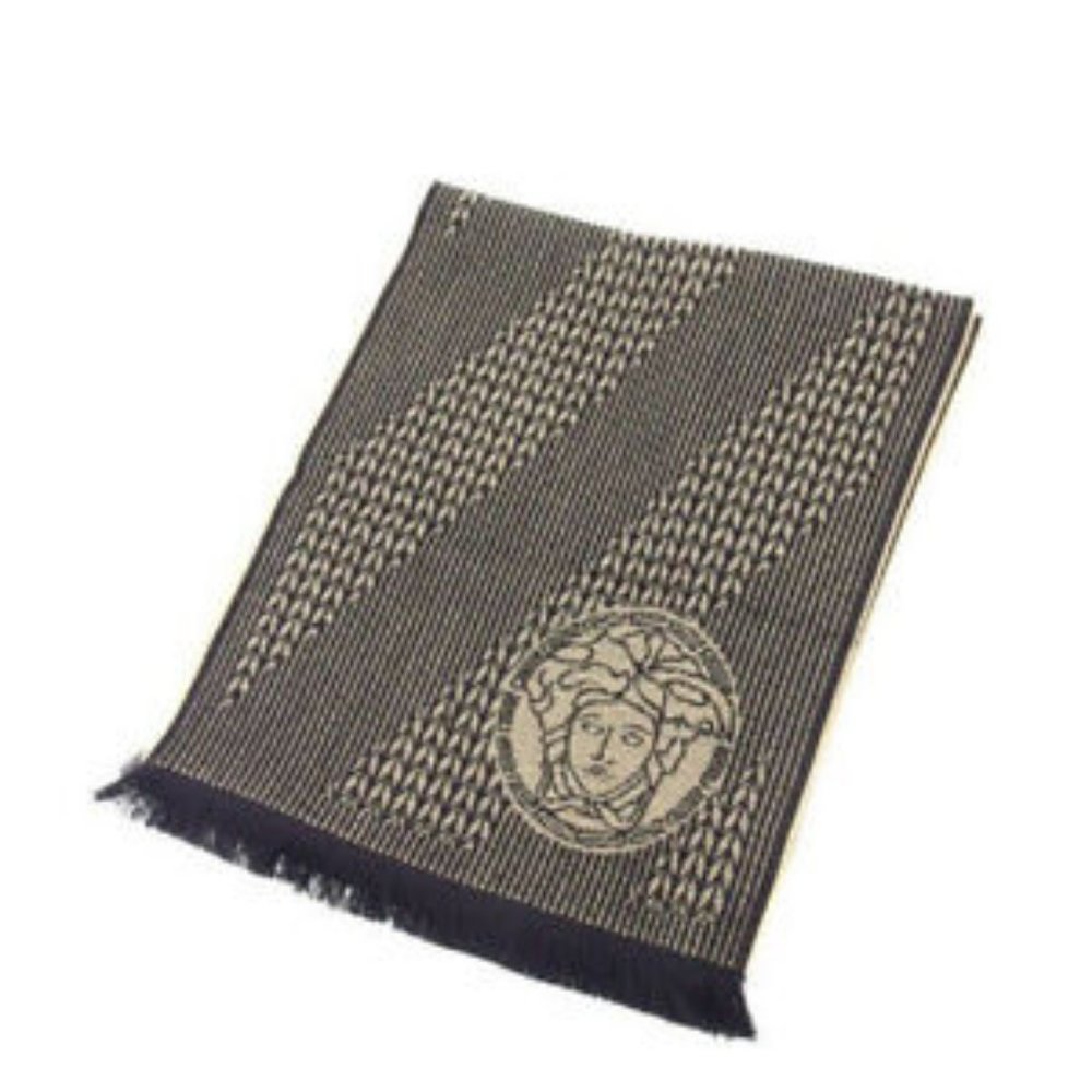 Versace Muffler Beige Authentic - image 1